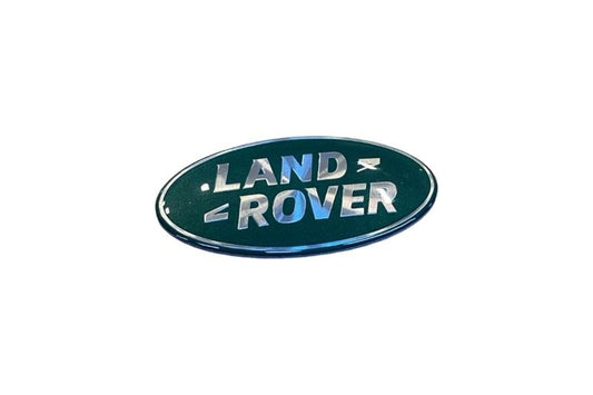 Front Grille Emblem (Green) 2014 with reference OE replacement number DAG500160. Accessories catalog part. Land Rover fitment: Range Rover L322 (2010-2012), Range Rover Sport L494 (2014 >), Range Rover L405 (2013 >)models.