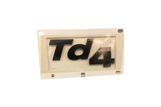 DAM500040LQQ - Rear Tailgate Decal Letter Td4 Black