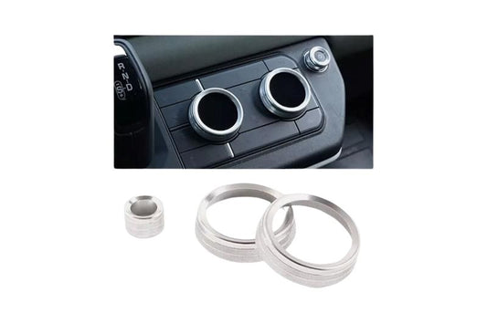 NEWDEF-SLV - Dash Console Button Cover Set Gray