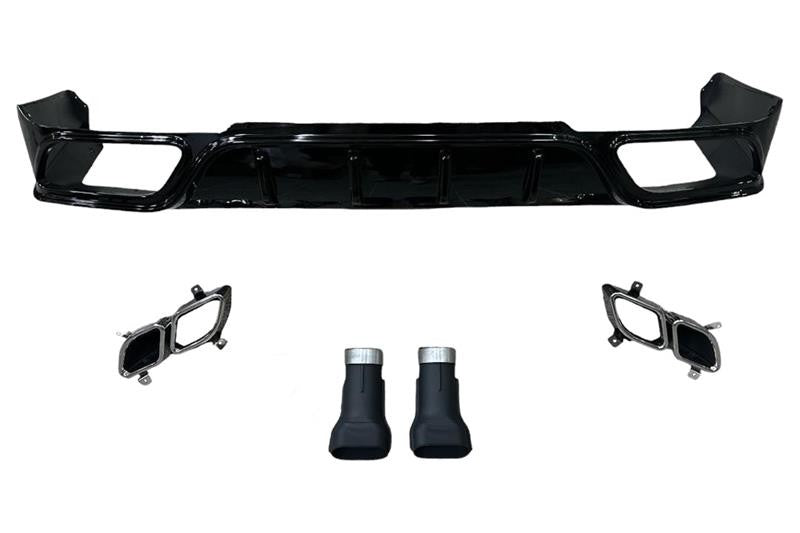 L460-REAR-LIP - Rear Bumper Cover Lip-Exhaust Set 2022>