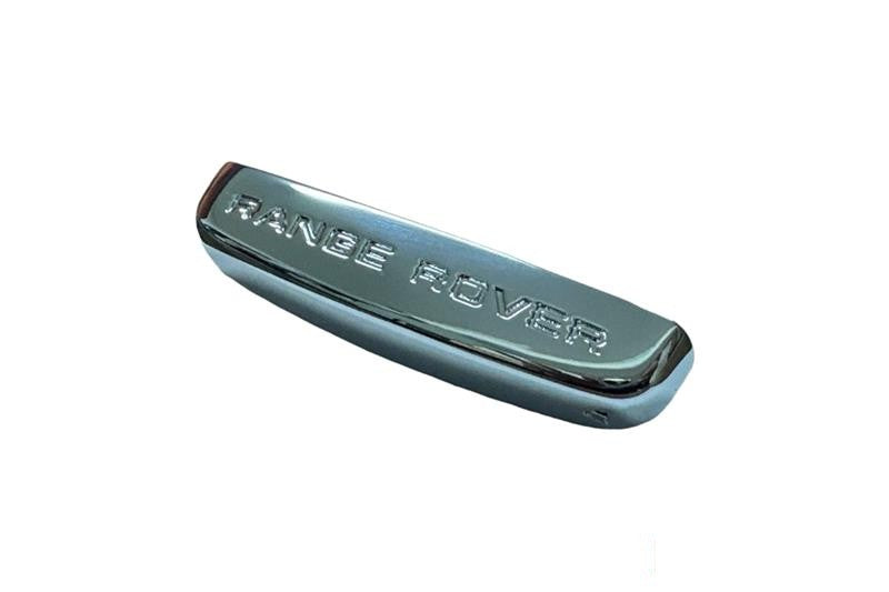 Keyfob Cap (Chrome) 2014 with reference OE replacement number LR050787. Accessories catalog part. Land Rover fitment: Range Rover L405 (2013 >), Range Rover Sport L494 (2014 >), Range Rover Evoque L538 (2012 - 2018)models.