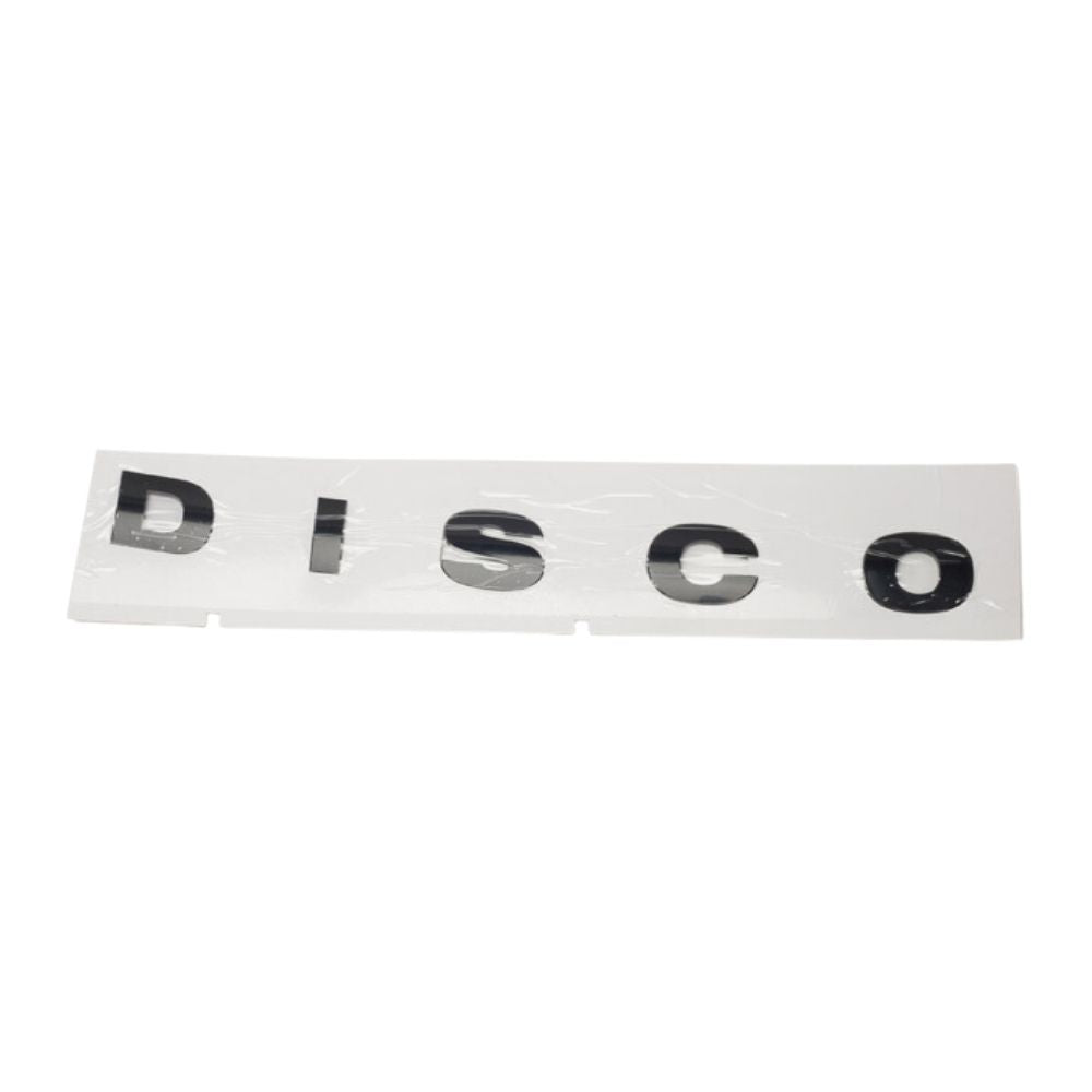 Land Rover LR051557 - Name Plate, Bonnet "Disco", Black Discovery 4 L319