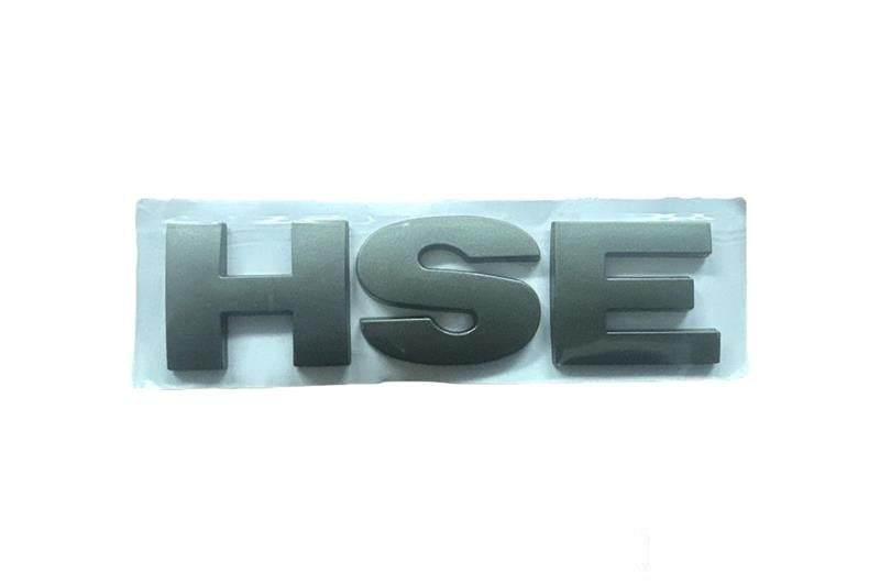 LR056245 - Rear Nameplate "Hse" (Dark Gray) 4