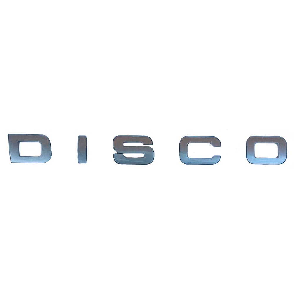 Land Rover LR063639 - Name Plate, Bonnet "Disco", Atlas Gray Discovery Sport L550