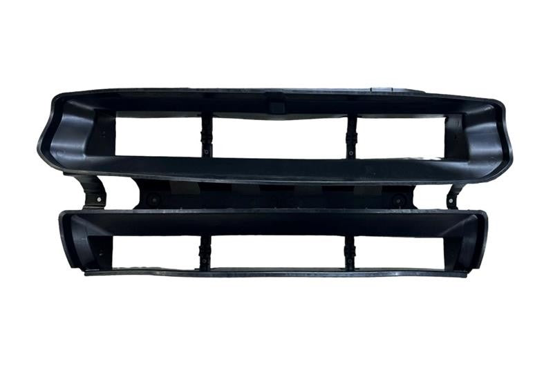 Front Bumper Air Deflector Front lower  with reference OE replacement number LR130024. Bodyshell - Doors - Locks - Moldings catalog part. Land Rover fitment: Defender L663 (2020 >), models.