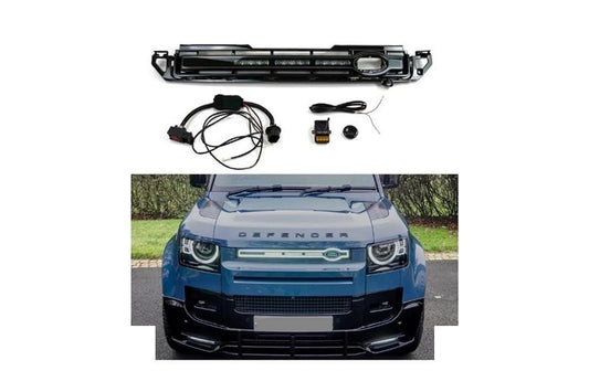 LR132812 - Radiator Grille & Led Panel