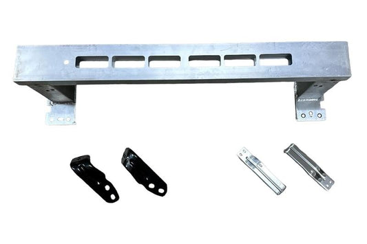 Front Bumper Reinforcement 022>(L460) with reference OE replacement number LR150545. Bodyshell - Doors - Locks - Moldings catalog part. Land Rover fitment: Range Rover L460 (2022 >)models.