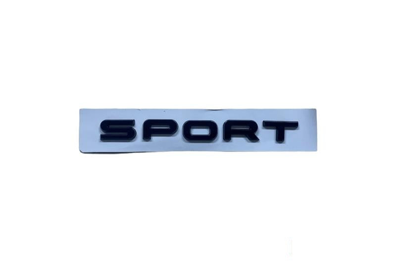 LR169531 - Rear Nameplate "Sport" (Black) 2023>(L461)