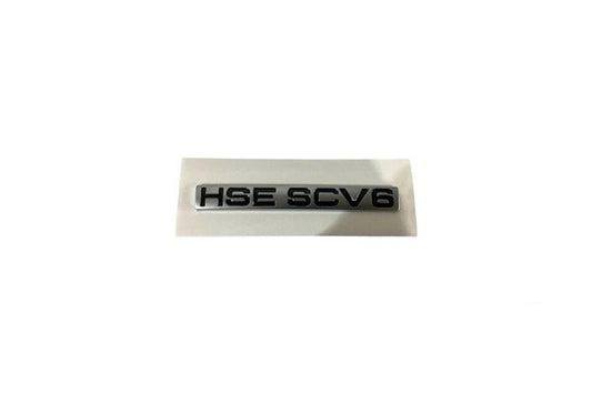 HSESCV6 - Rear Tailgate Emblem Hse Scv6