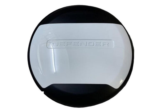 Land-Rover-Aftermarket-VPLEW0143-Spare-Tire-Cover-(White)(Vplew0130)-DEFENDER-L663-